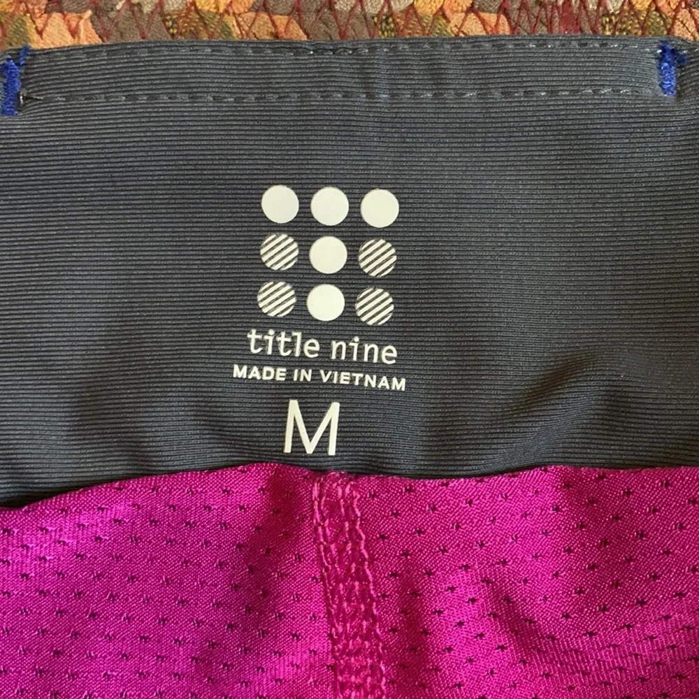 TITLE NINE GEOMETRIC PRINT ATHLETIC TENNIS GOLF SKORT_3